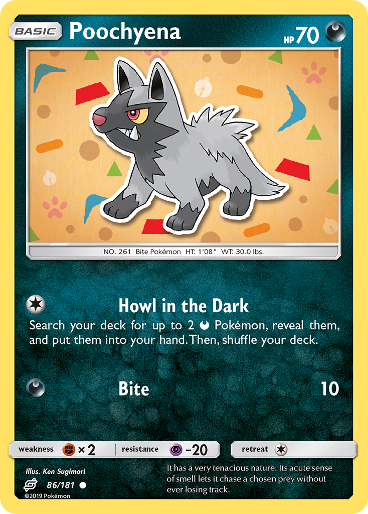 Poochyena (86/181) [Sun & Moon: Team Up] | Play N Trade Winnipeg