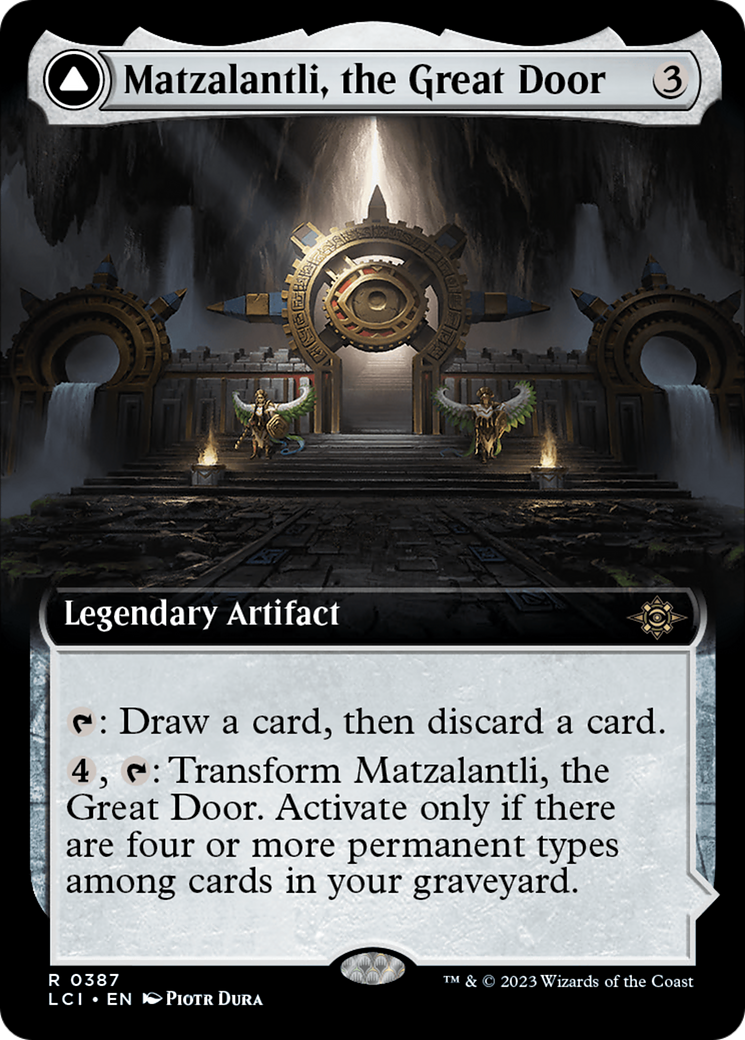 Matzalantli, the Great Door // The Core (Extended Art) [The Lost Caverns of Ixalan] | Play N Trade Winnipeg