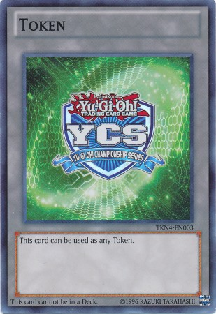 Yu-Gi-Oh Championship Series Token (Green) [TKN4-EN003] Super Rare | Play N Trade Winnipeg