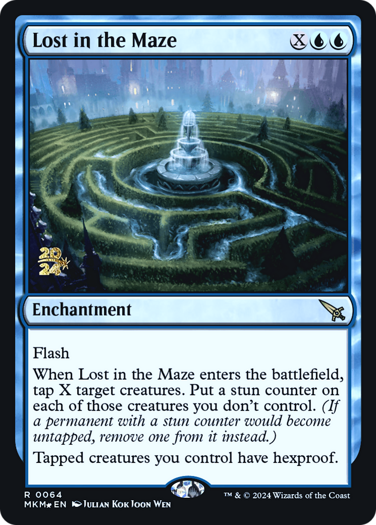 Lost in the Maze [Murders at Karlov Manor Prerelease Promos] | Play N Trade Winnipeg