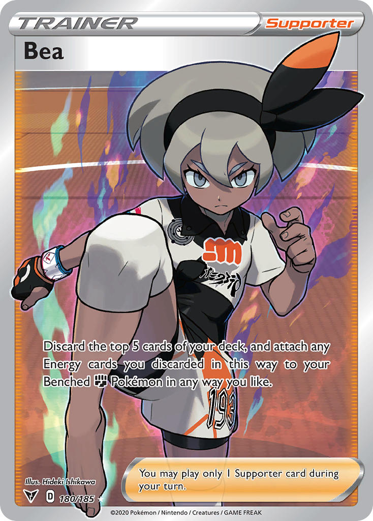 Bea (180/185) [Sword & Shield: Vivid Voltage] | Play N Trade Winnipeg