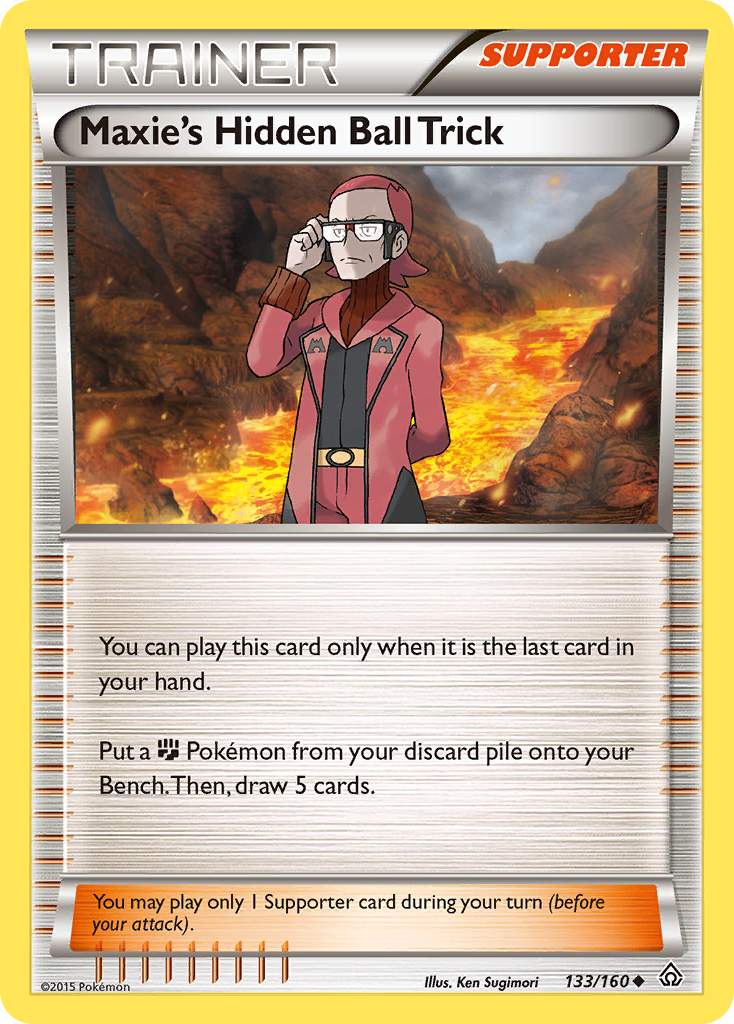 Maxie's Hidden Ball Trick (133/160) [XY: Primal Clash] | Play N Trade Winnipeg