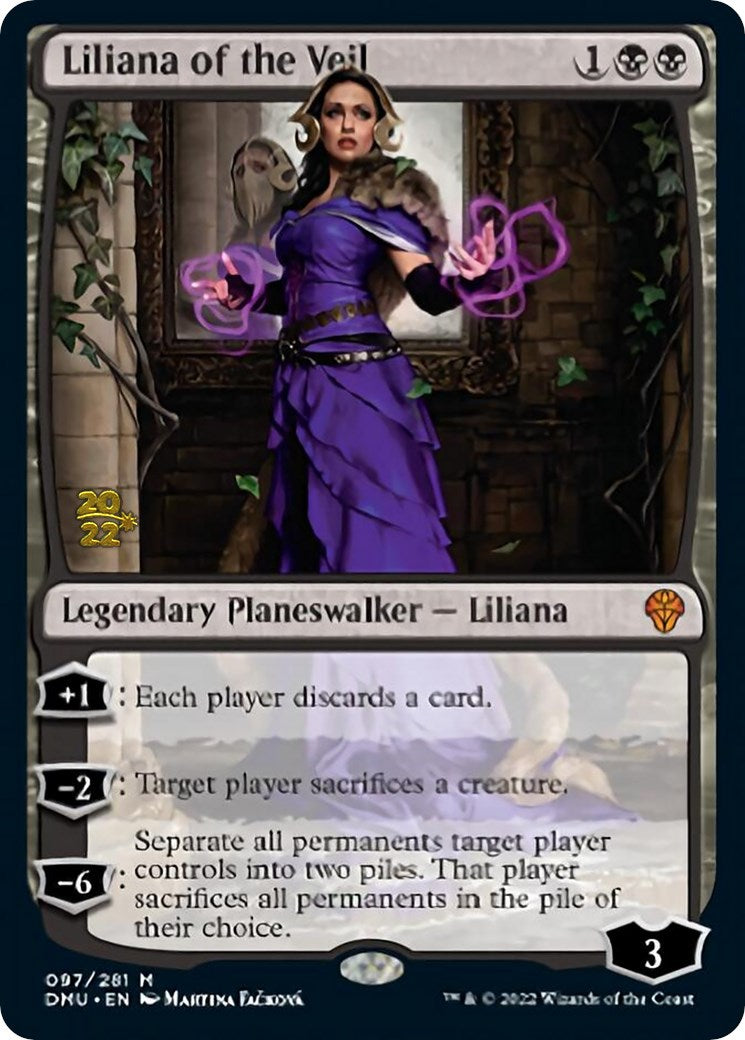 Liliana of the Veil [Dominaria United Prerelease Promos] | Play N Trade Winnipeg