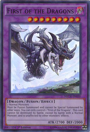 First of the Dragons [NECH-EN050] Super Rare | Play N Trade Winnipeg