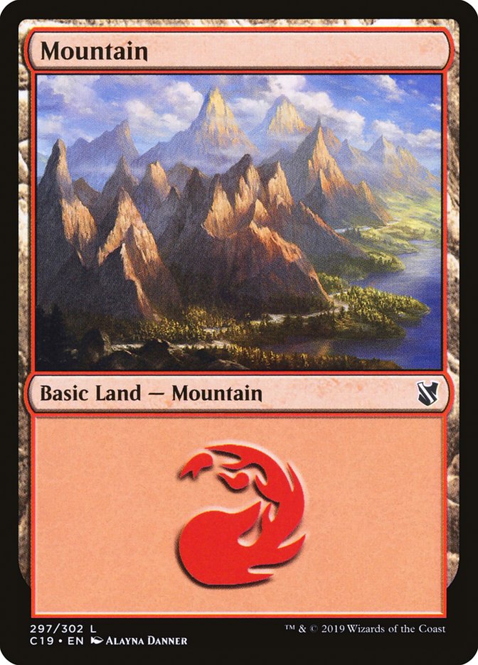 Mountain (297) [Commander 2019] | Play N Trade Winnipeg