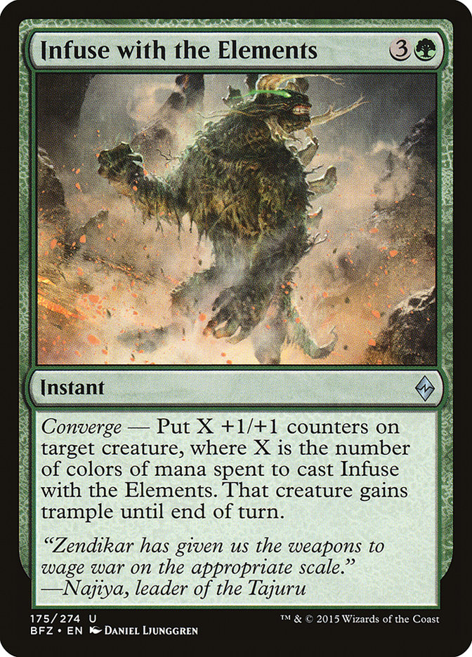 Infuse with the Elements [Battle for Zendikar] | Play N Trade Winnipeg