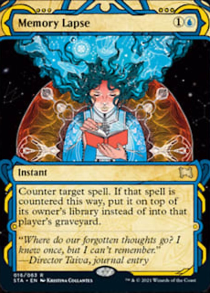 Memory Lapse (Etched Foil) [Strixhaven Mystical Archive] | Play N Trade Winnipeg