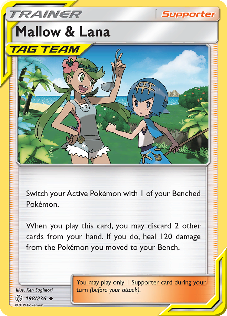 Mallow & Lana (198/236) [Sun & Moon: Cosmic Eclipse] | Play N Trade Winnipeg