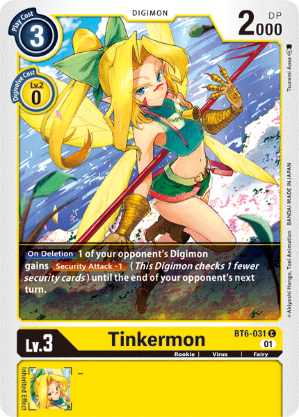 Tinkermon [BT6-031] [Double Diamond] | Play N Trade Winnipeg