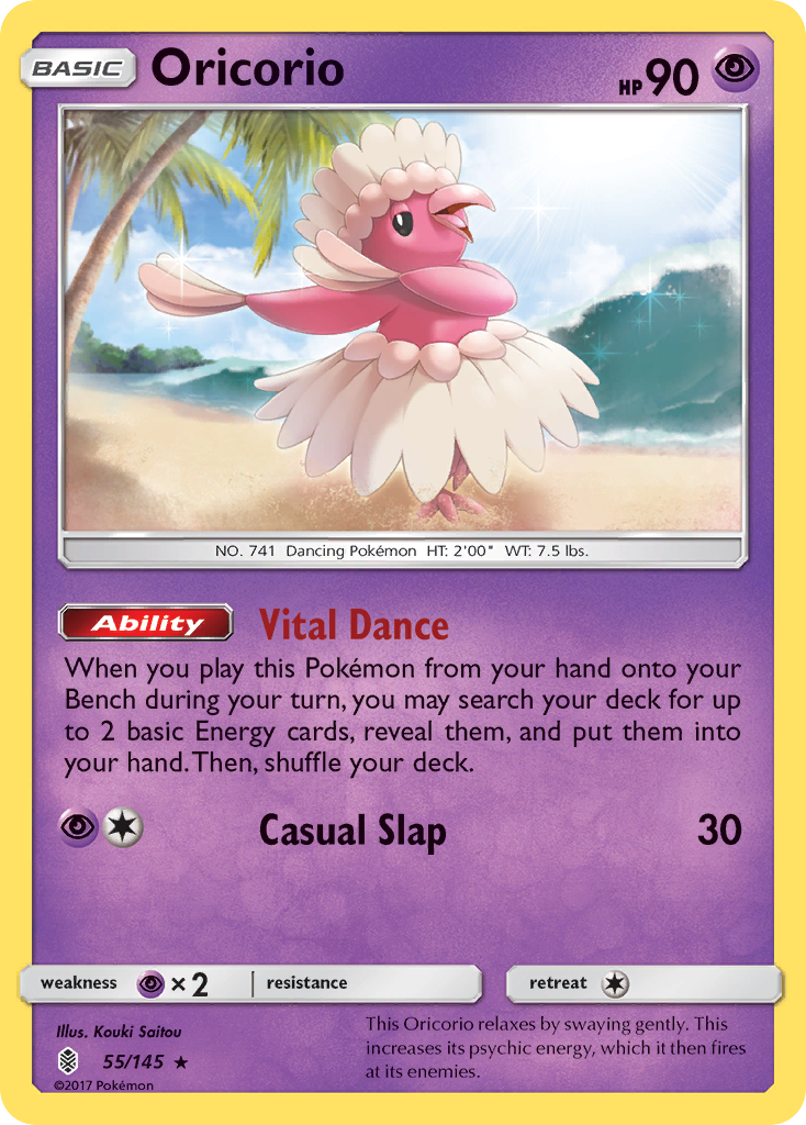 Oricorio (55/145) [Sun & Moon: Guardians Rising] | Play N Trade Winnipeg