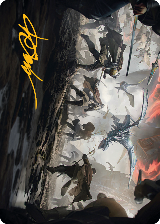 Invasion of Dominaria Art Card (Gold-Stamped Signature) [March of the Machine Art Series] | Play N Trade Winnipeg