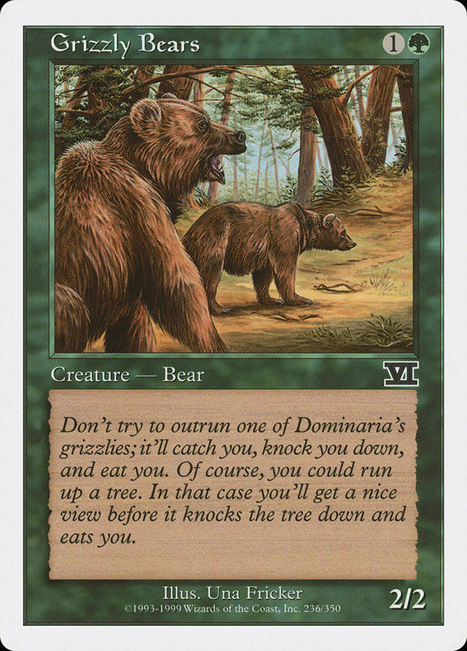 Grizzly Bears [Classic Sixth Edition] | Play N Trade Winnipeg