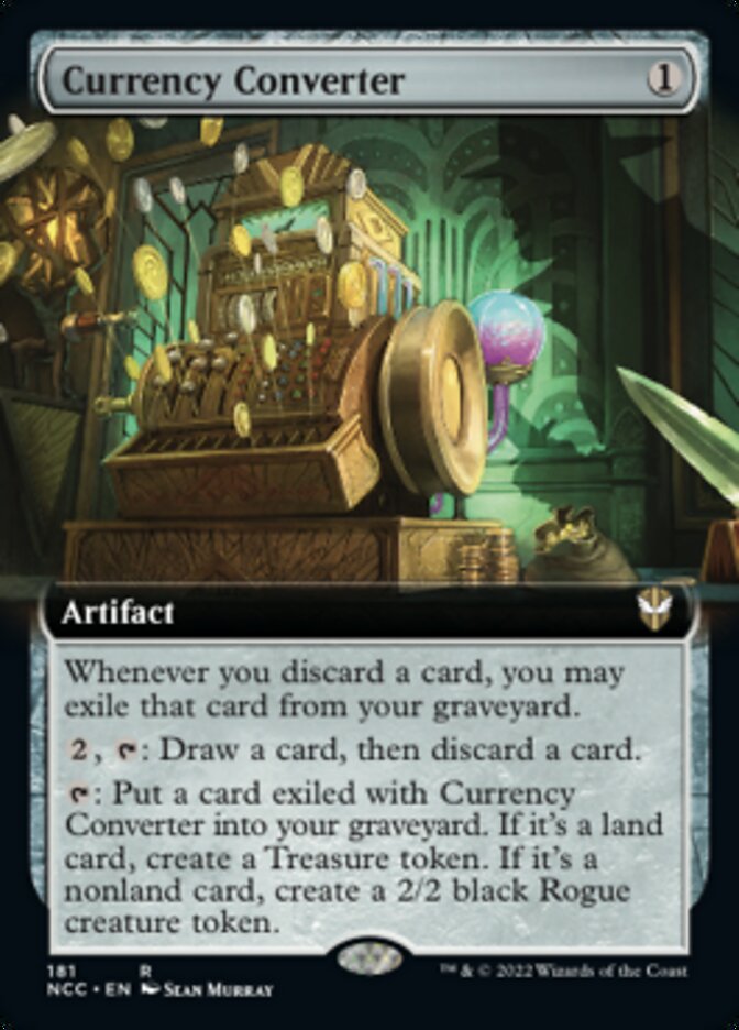 Currency Converter (Extended Art) [Streets of New Capenna Commander] | Play N Trade Winnipeg