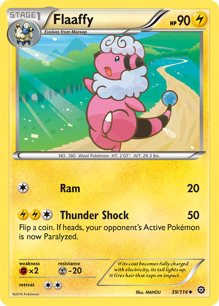 Flaaffy (39/114) [XY: Steam Siege] | Play N Trade Winnipeg