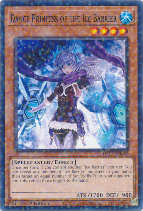 Dance Princess of the Ice Barrier (Duel Terminal) [HAC1-EN050] Common | Play N Trade Winnipeg