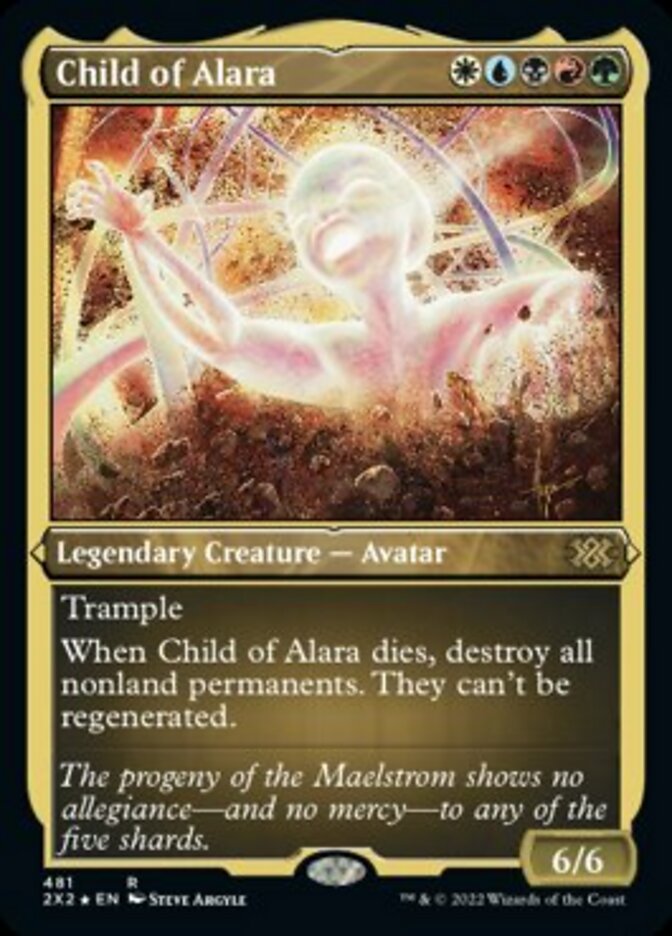 Child of Alara (Foil Etched) [Double Masters 2022] | Play N Trade Winnipeg