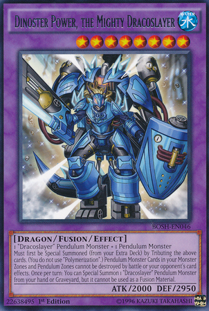 Dinoster Power, the Mighty Dracoslayer [BOSH-EN046] Rare | Play N Trade Winnipeg