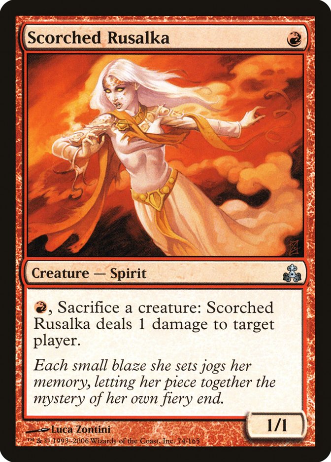 Scorched Rusalka [Guildpact] | Play N Trade Winnipeg
