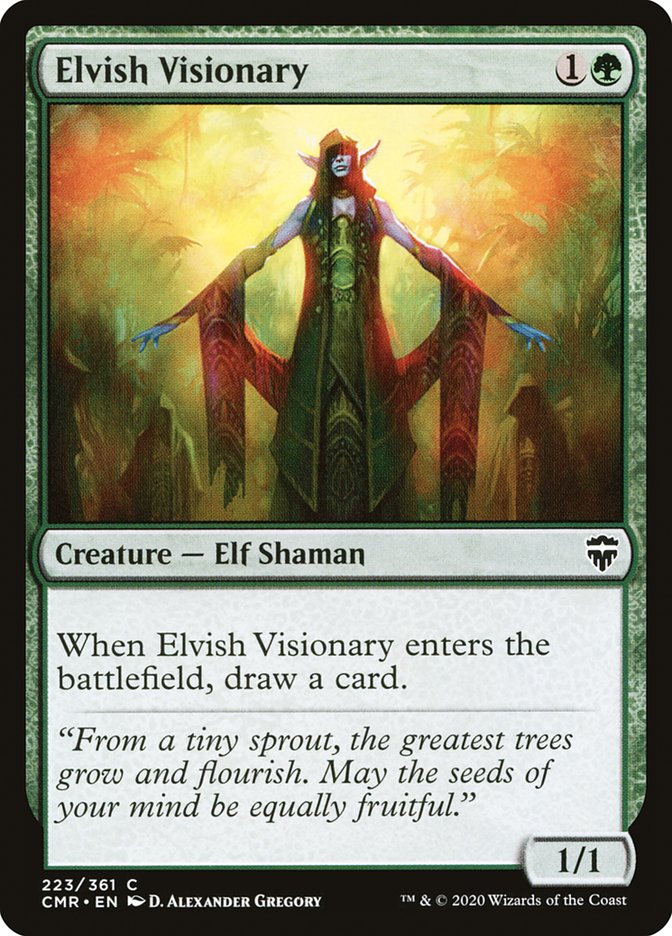 Elvish Visionary [Commander Legends] | Play N Trade Winnipeg