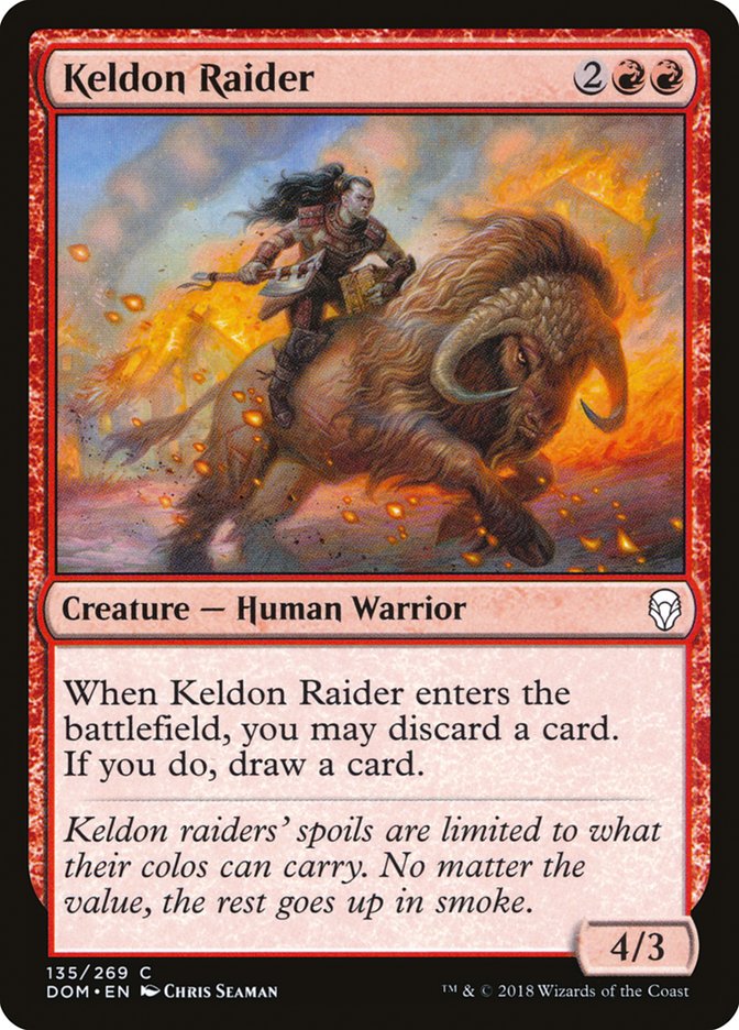 Keldon Raider [Dominaria] | Play N Trade Winnipeg