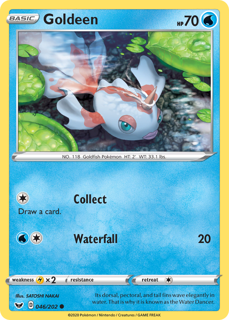 Goldeen (046/202) [Sword & Shield: Base Set] | Play N Trade Winnipeg