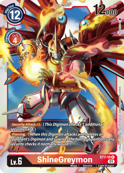 ShineGreymon [ST7-10] [Starter Deck: Gallantmon] | Play N Trade Winnipeg