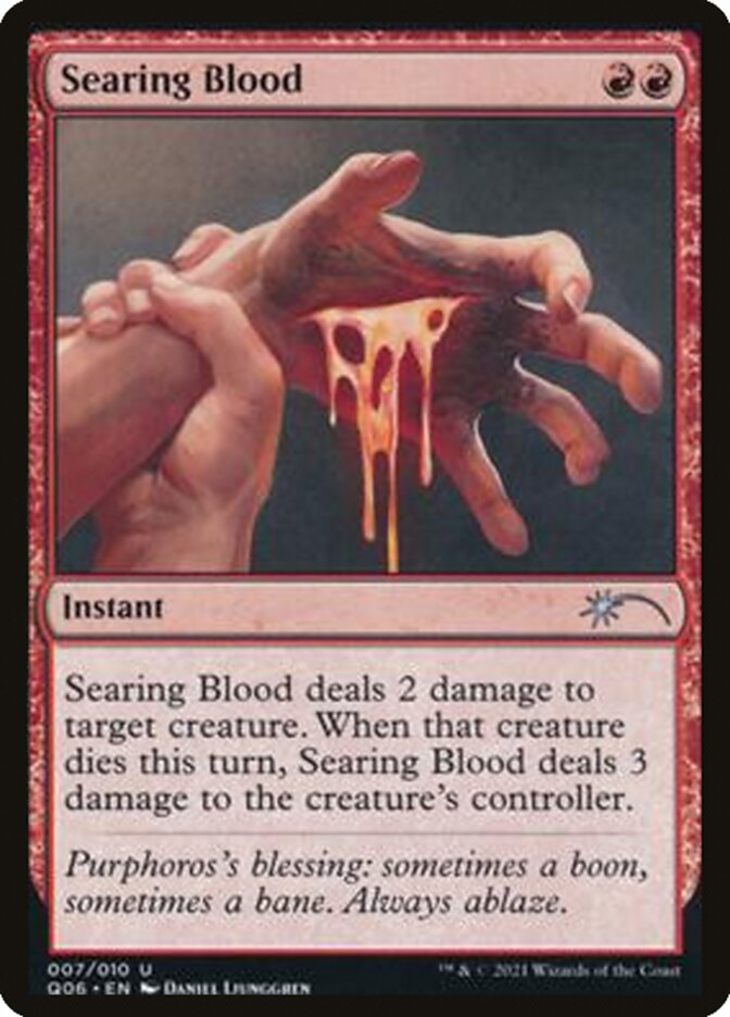 Searing Blood [Pioneer Challenger Decks 2021] | Play N Trade Winnipeg