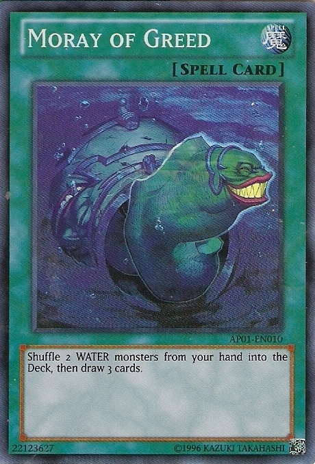 Moray of Greed [AP01-EN010] Super Rare | Play N Trade Winnipeg