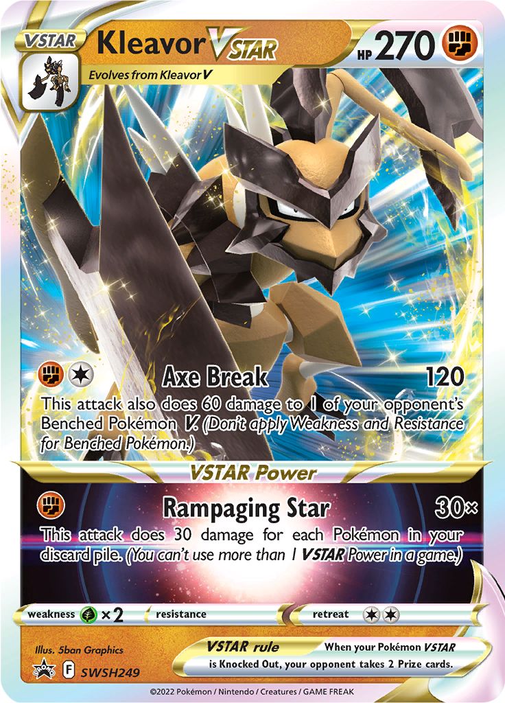 Kleavor VSTAR (SWSH249) [Sword & Shield: Black Star Promos] | Play N Trade Winnipeg