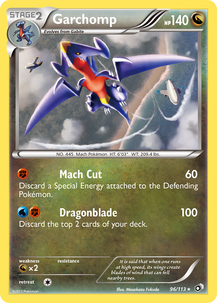 Garchomp (96/113) [Black & White: Legendary Treasures] | Play N Trade Winnipeg