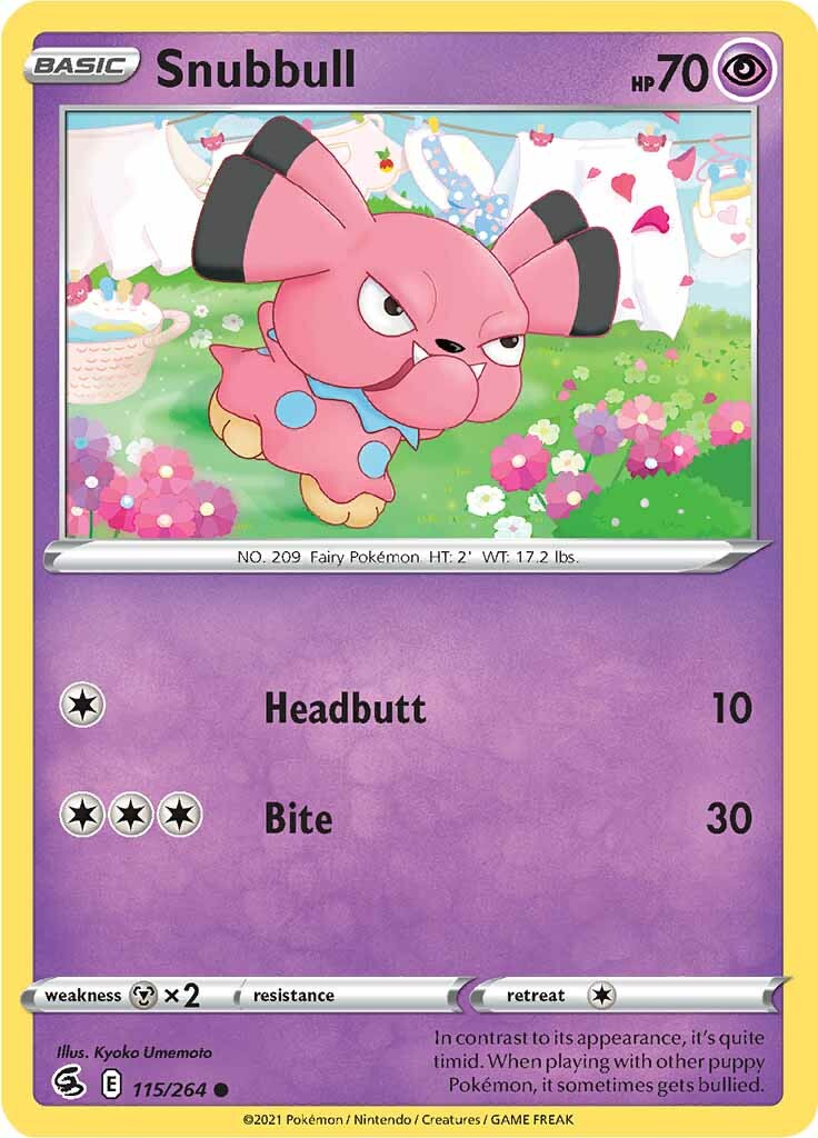 Snubbull (115/264) [Sword & Shield: Fusion Strike] | Play N Trade Winnipeg