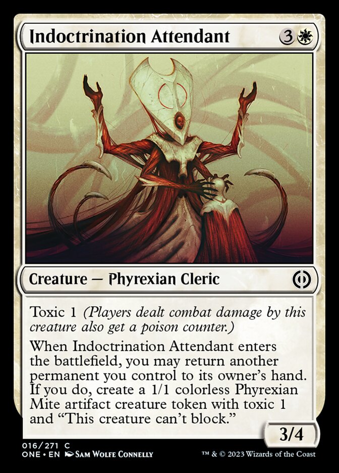 Indoctrination Attendant [Phyrexia: All Will Be One] | Play N Trade Winnipeg