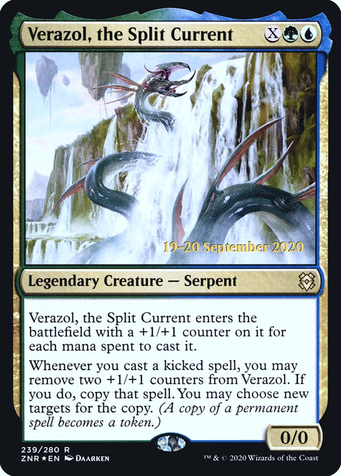 Verazol, the Split Current [Zendikar Rising Prerelease Promos] | Play N Trade Winnipeg