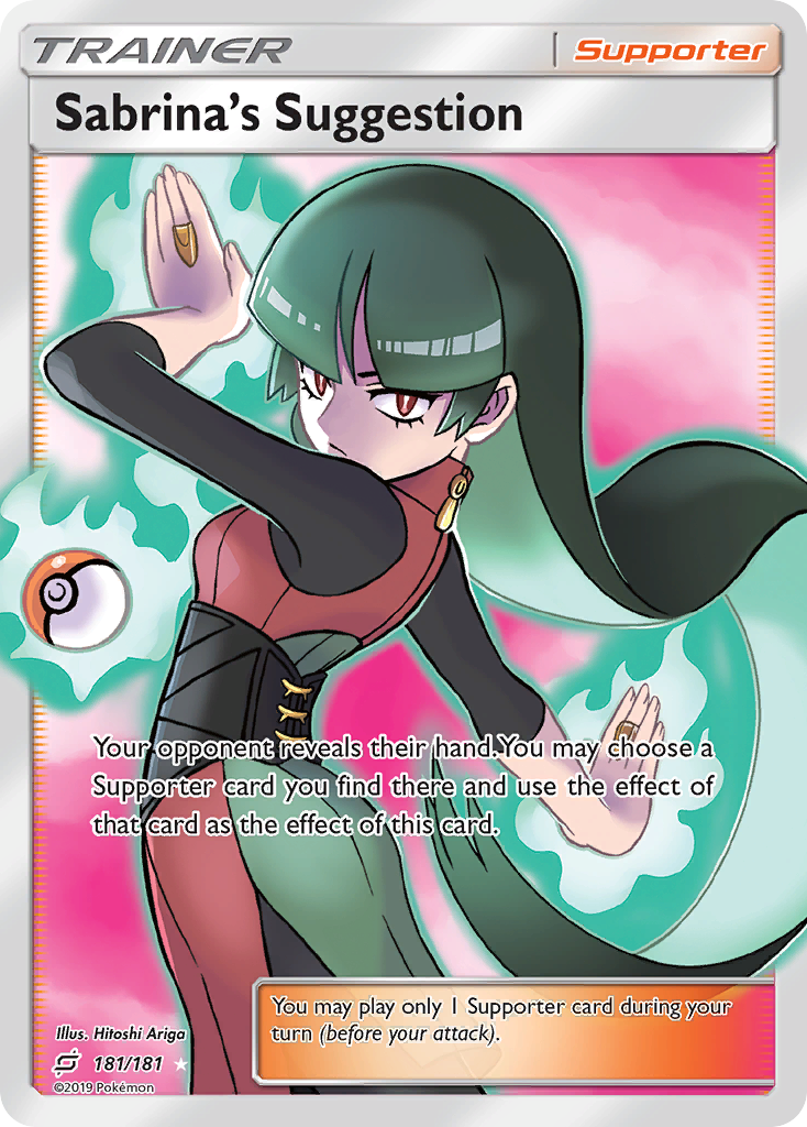 Sabrina's Suggestion (181/181) [Sun & Moon: Team Up] | Play N Trade Winnipeg