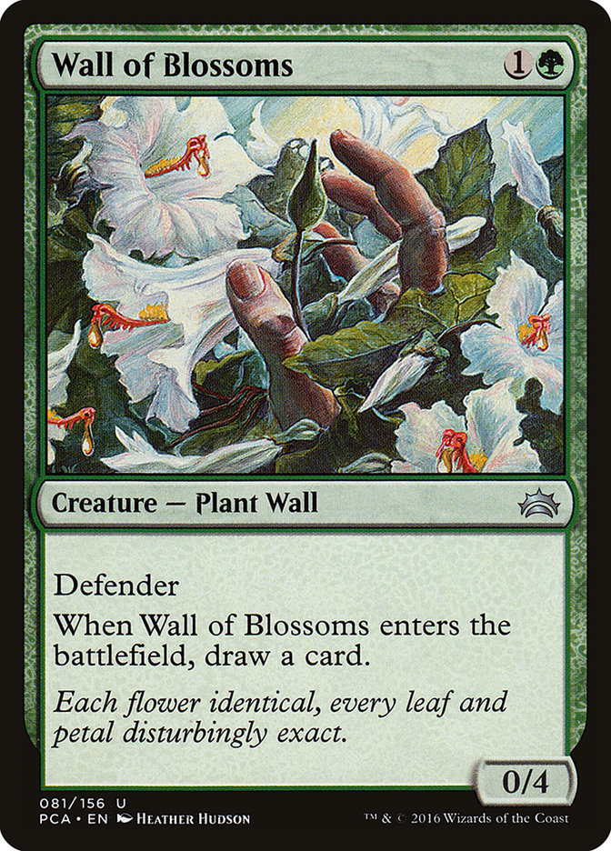 Wall of Blossoms [Planechase Anthology] | Play N Trade Winnipeg