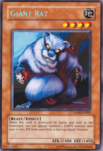 Giant Rat (Blue) [DL09-EN005] Rare | Play N Trade Winnipeg