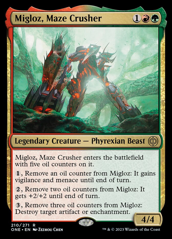 Migloz, Maze Crusher [Phyrexia: All Will Be One] | Play N Trade Winnipeg