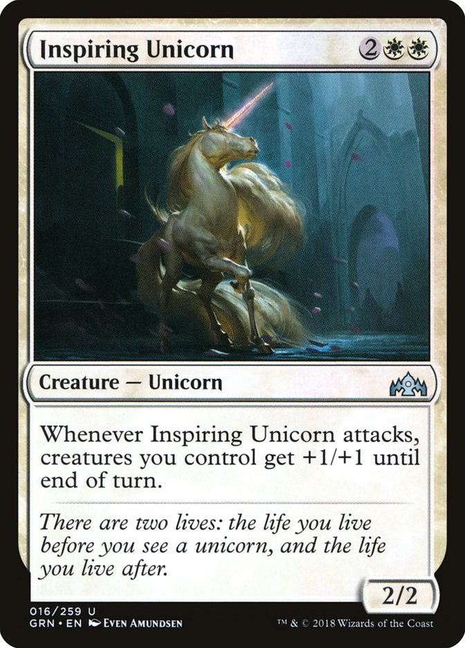 Inspiring Unicorn [Guilds of Ravnica] | Play N Trade Winnipeg