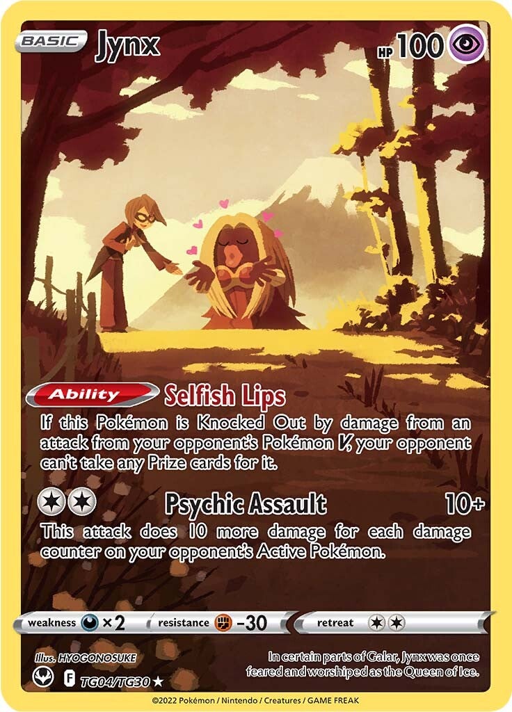 Jynx (TG04/TG30) [Sword & Shield: Silver Tempest] | Play N Trade Winnipeg