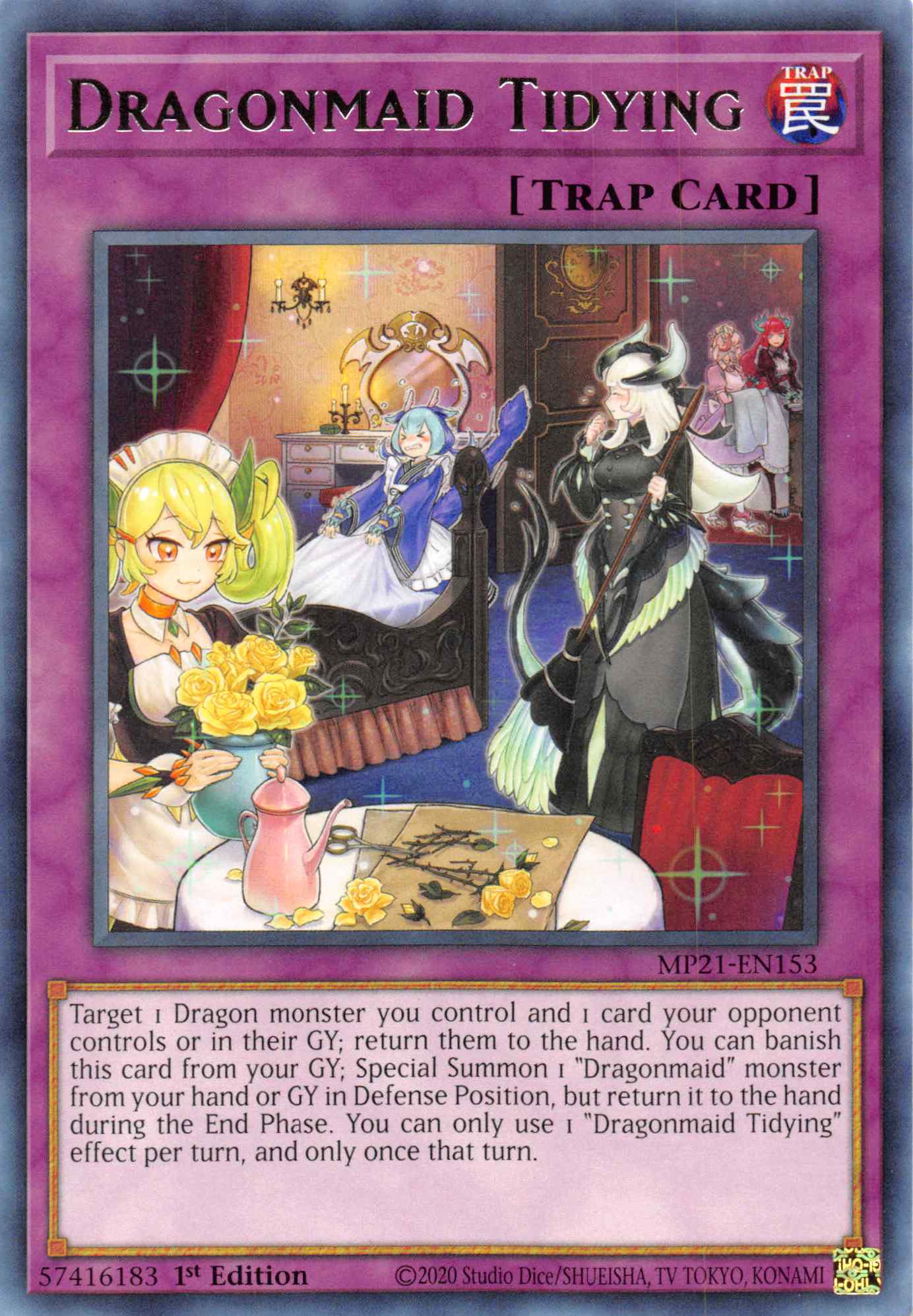 Dragonmaid Tidying [MP21-EN153] Rare | Play N Trade Winnipeg