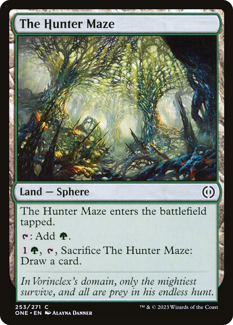 The Hunter Maze [Phyrexia: All Will Be One] | Play N Trade Winnipeg