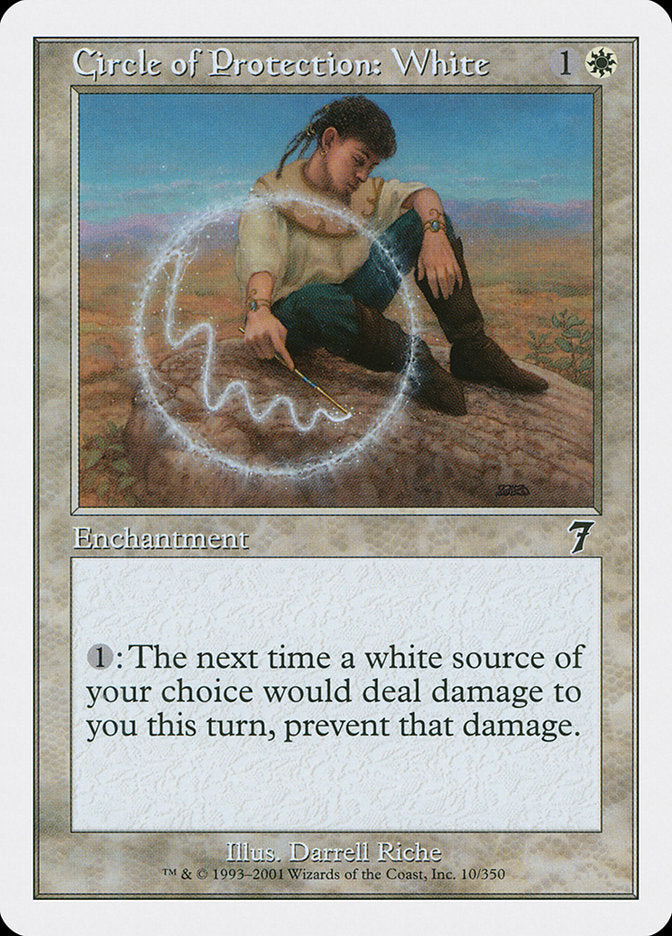Circle of Protection: White [Seventh Edition] | Play N Trade Winnipeg