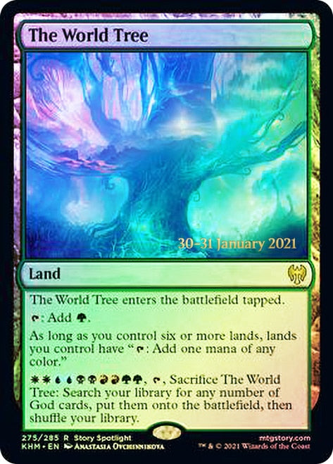 The World Tree [Kaldheim Prerelease Promos] | Play N Trade Winnipeg