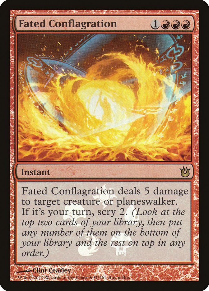 Fated Conflagration (Buy-A-Box) [Born of the Gods Promos] | Play N Trade Winnipeg