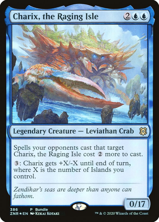 Charix, the Raging Isle (386) [Zendikar Rising] | Play N Trade Winnipeg