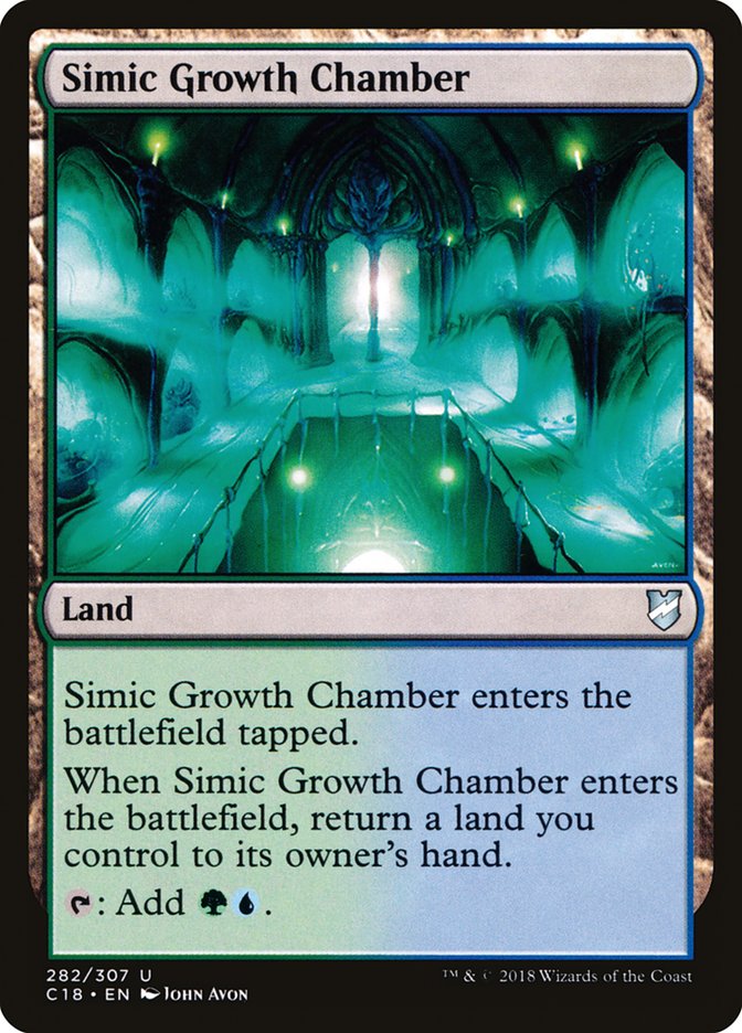 Simic Growth Chamber [Commander 2018] | Play N Trade Winnipeg