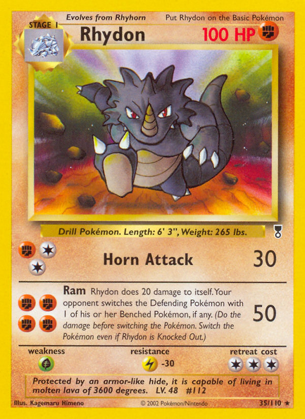 Rhydon (35/110) [Legendary Collection] | Play N Trade Winnipeg