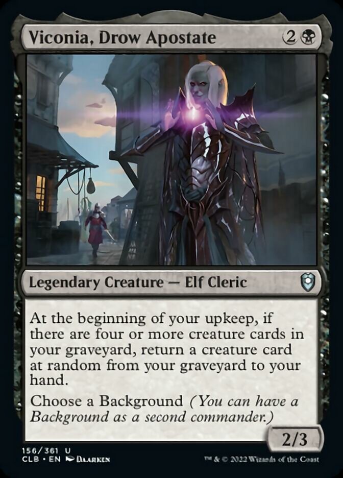 Viconia, Drow Apostate [Commander Legends: Battle for Baldur's Gate] | Play N Trade Winnipeg