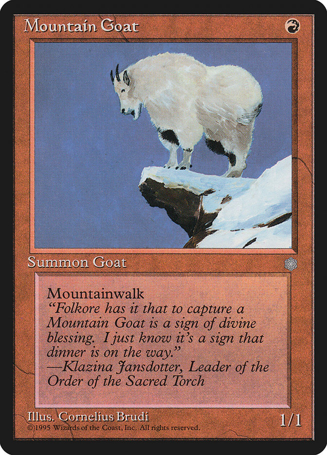 Mountain Goat [Ice Age] | Play N Trade Winnipeg