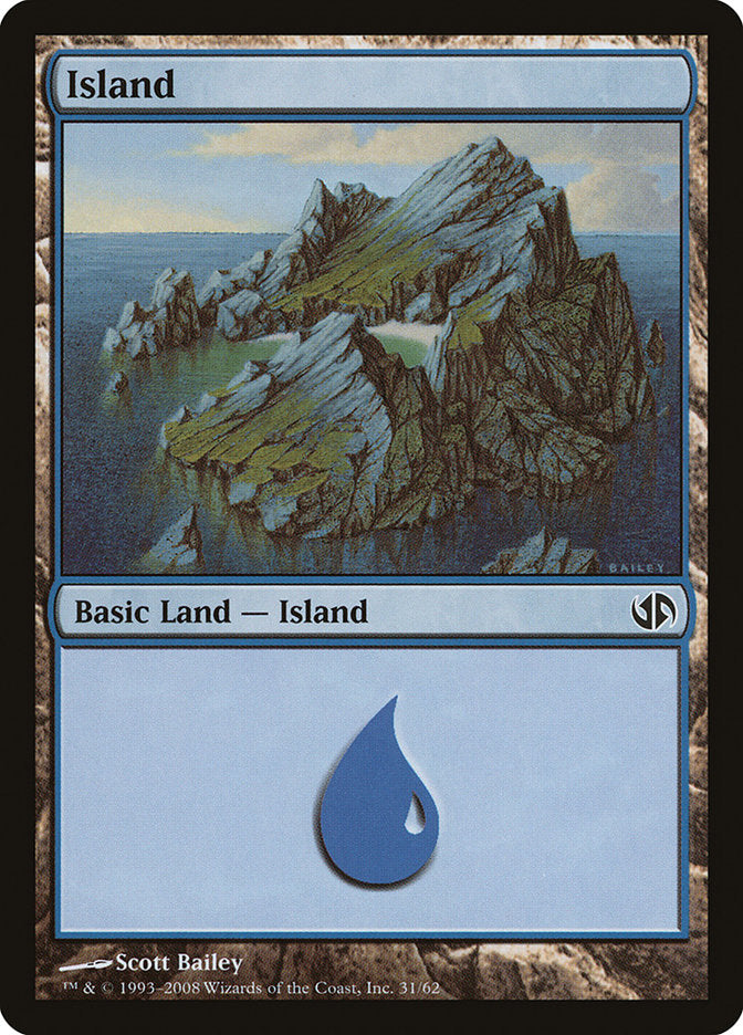 Island (31) [Duel Decks: Jace vs. Chandra] | Play N Trade Winnipeg